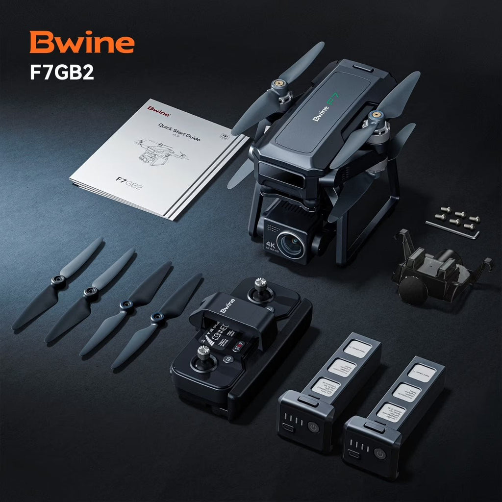 F7GB2 Pro Drones with Camera for Adults 4K UHD Aerial, 3-Axis Gimbal, 10000FT Control, 75 Mins Flight Time with 3 Batteries, GPS Follow, Waypoint, Orbit Fly, Auto Return, Beginner Mode - FMT store