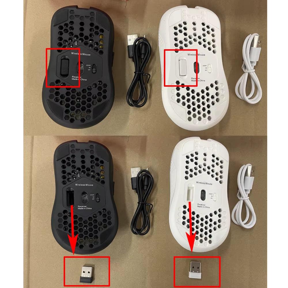 Wireless RGB Gaming Mouse - FMT store