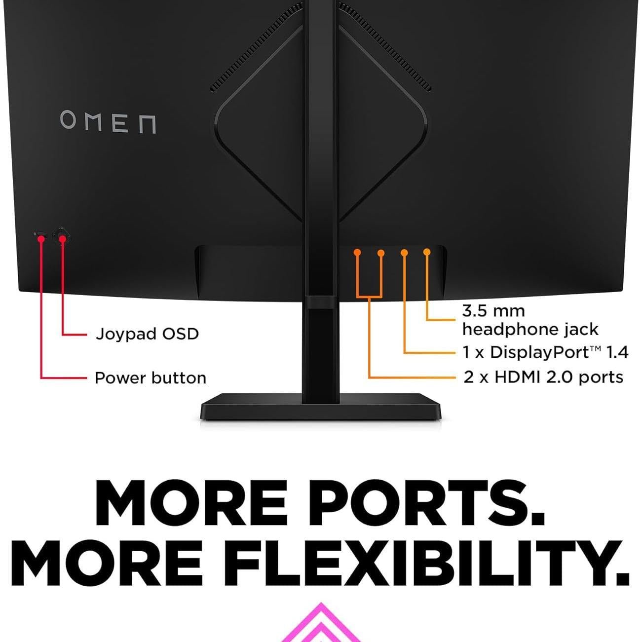OMEN 32" Curved Gaming Monitor - QHD 165Hz - FMT store