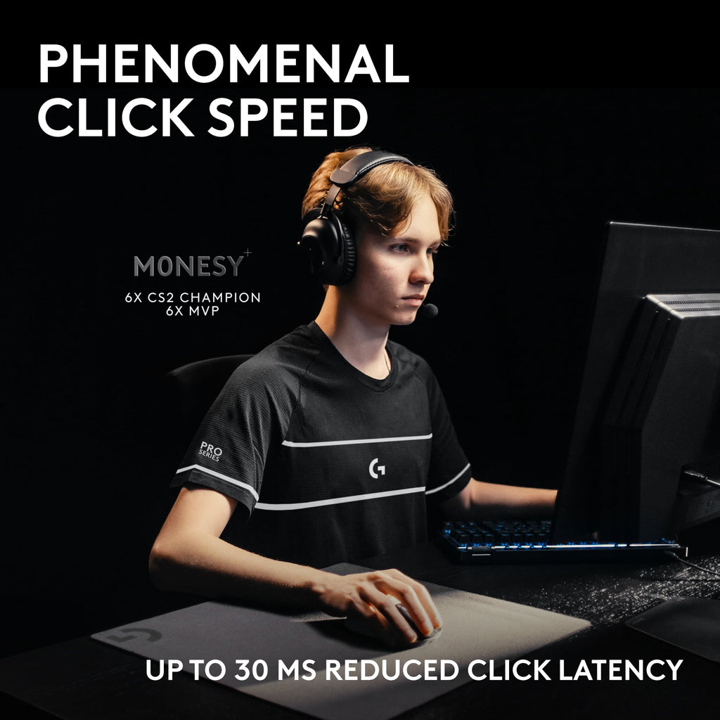 Unleash Your Gaming Potential with the Pro X2 Superstrike Lightspeed Wireless Gaming Mouse - FMT store