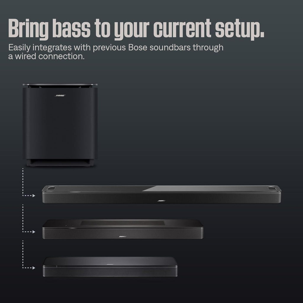 New Lifestyle Ultra Subwoofer, Wireless Home Subwoofer, Perfect for Home Theater Systems, Easy Setup, Deep Bass, Black - FMT store