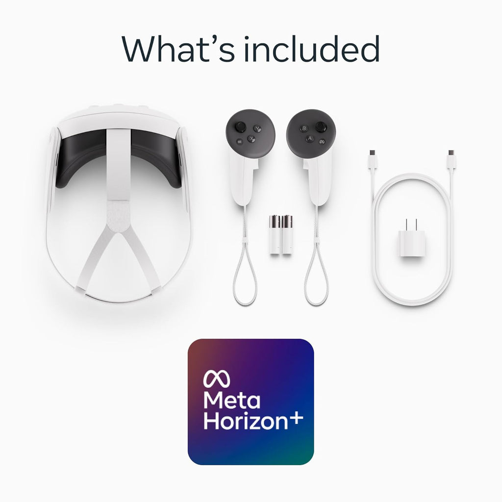 Quest 3 512GB | VR Headset — Thirty Percent Sharper Resolution — 2X Graphical Processing Power — Virtual Reality without Wires — Access to 40+ Games with a 3-Month Trial of Horizon+ Included - FMT store