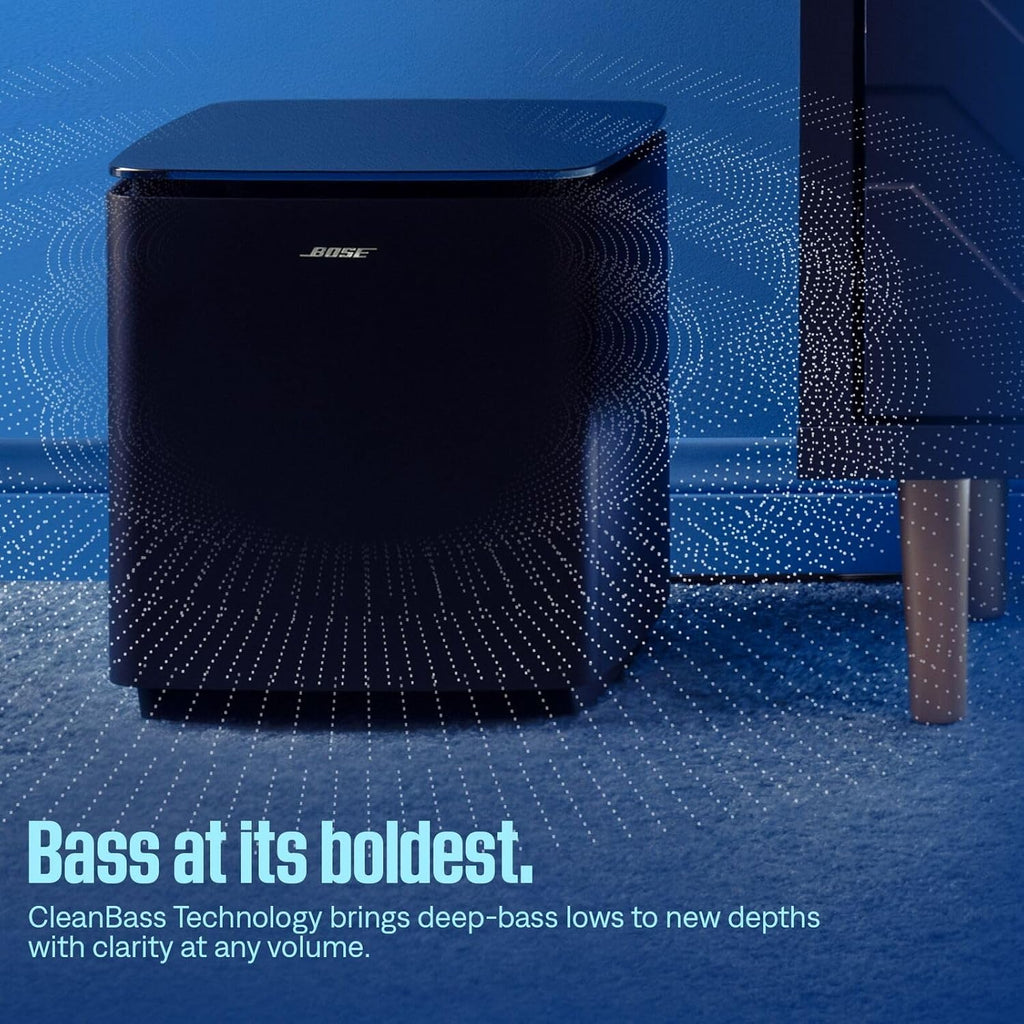 New Lifestyle Ultra Subwoofer, Wireless Home Subwoofer, Perfect for Home Theater Systems, Easy Setup, Deep Bass, Black - FMT store