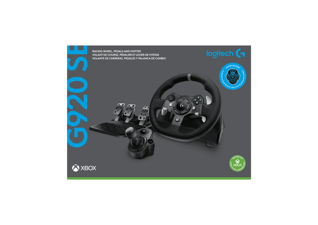 G920 Wheel and Shifter Bundle for XBOX, Real Force Feedback, Walmart Exclusive - FMT store