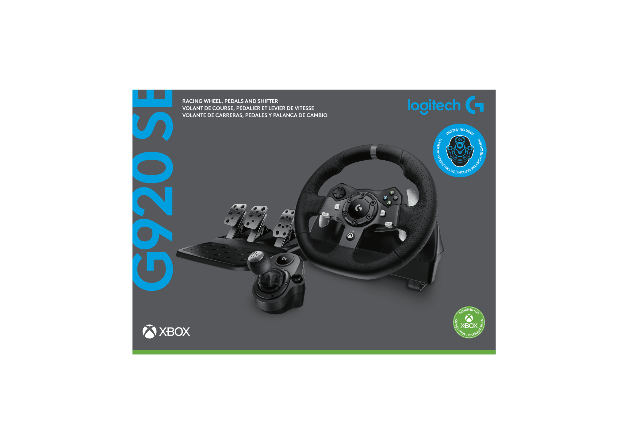 G920 Wheel and Shifter Bundle for XBOX, Real Force Feedback, Walmart Exclusive - FMT store