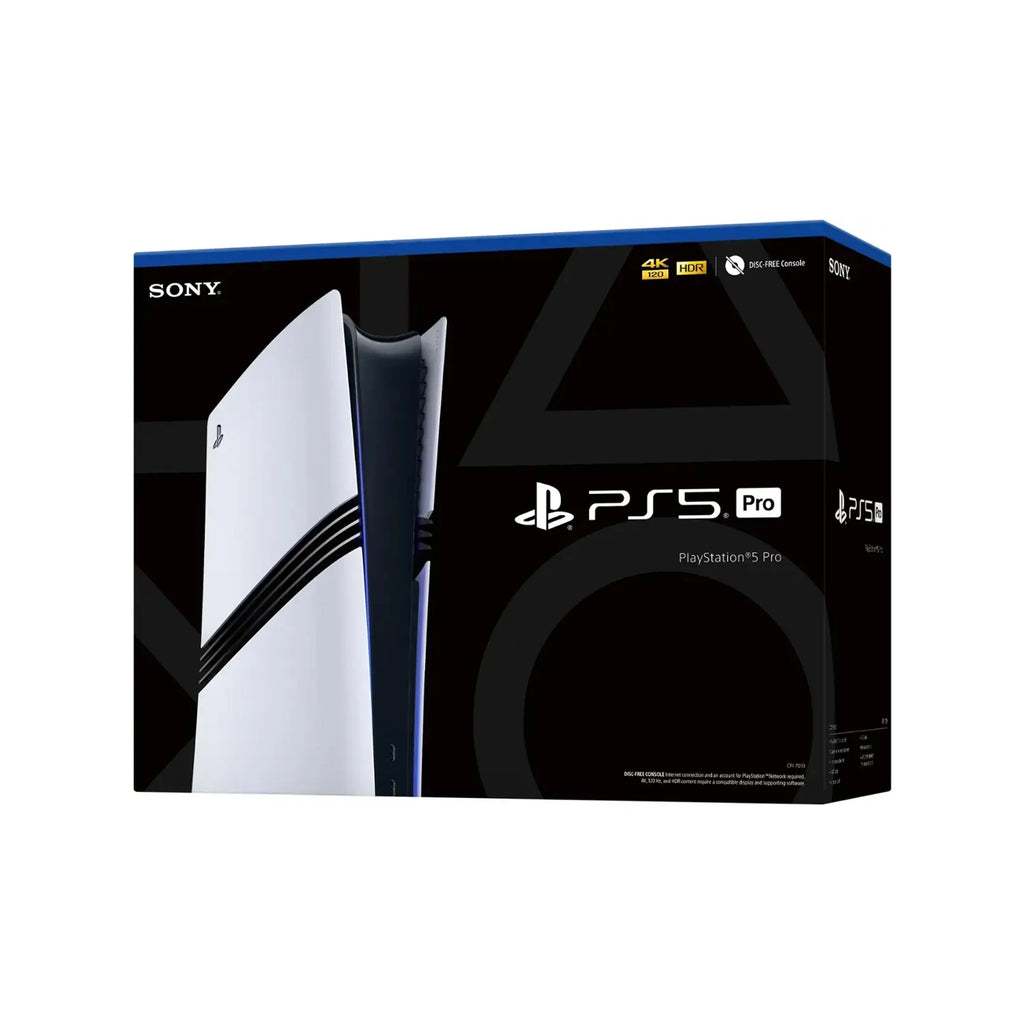 Playstation 5 Pro Flagship Bundle - 2TB SSD Digital Console + Two Dualsense Controllers + Mytrix Dual Controller Charger - FMT store