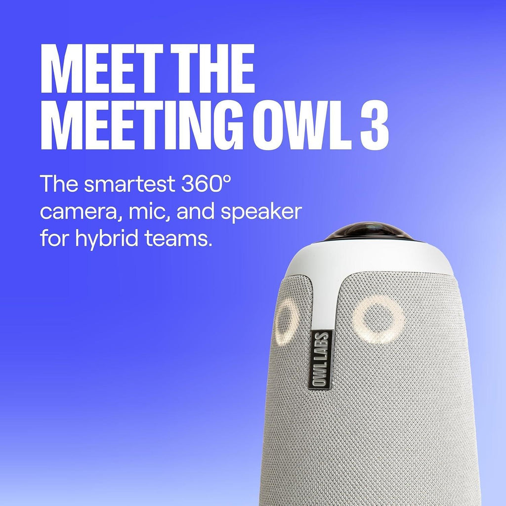 Meeting Owl 3 - 360 Video Conference Camera - FMT store