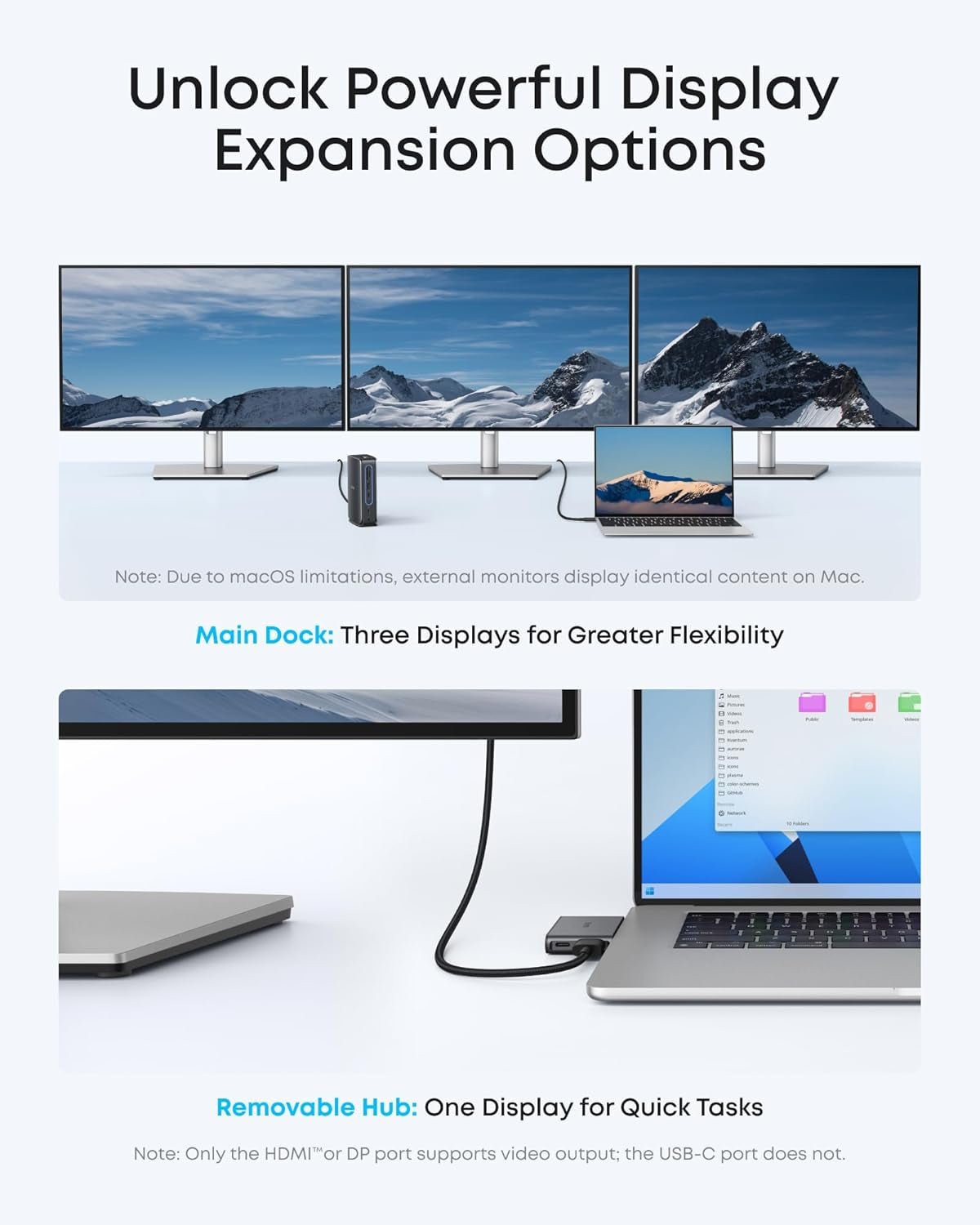 Ultimate 13 - in - USB - C Dock - Triple Monitor Power - FMT store