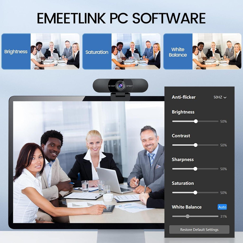 1080P HD Webcam with Microphone - FMT store