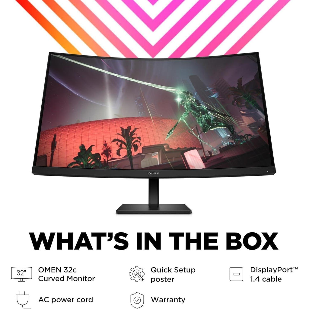 OMEN 32" Curved Gaming Monitor - QHD 165Hz - FMT store