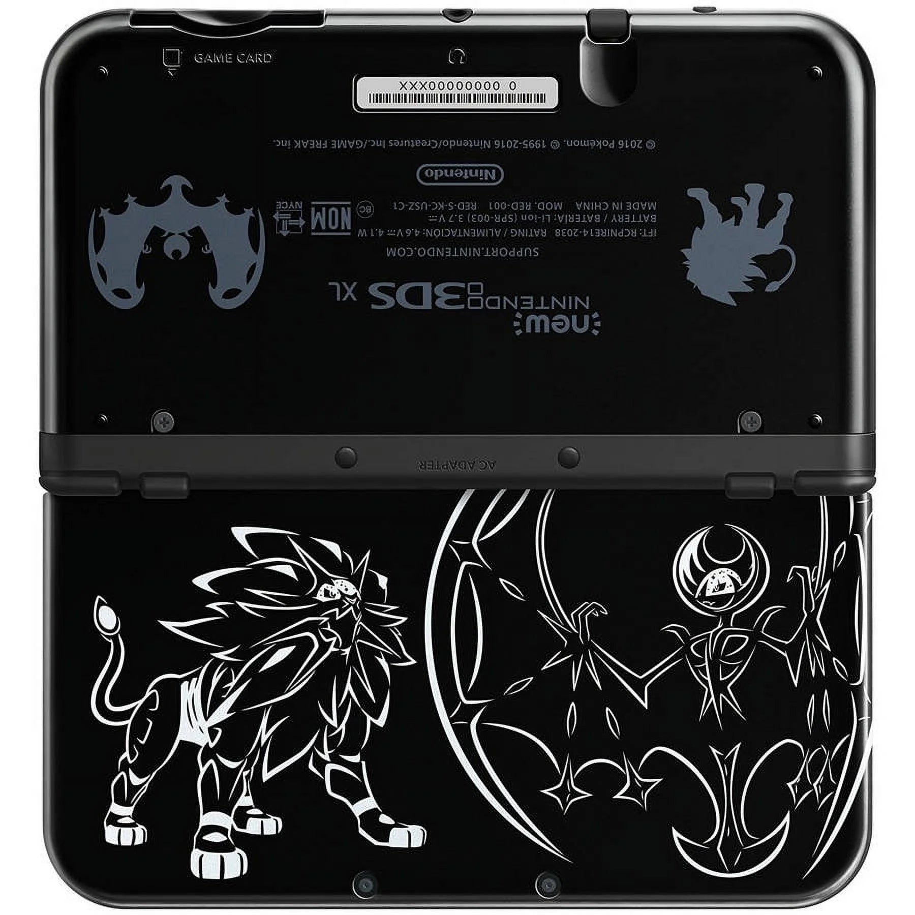 3DS XL Solgaleo Lunala Limited Edition Gaming System, Black - FMT store