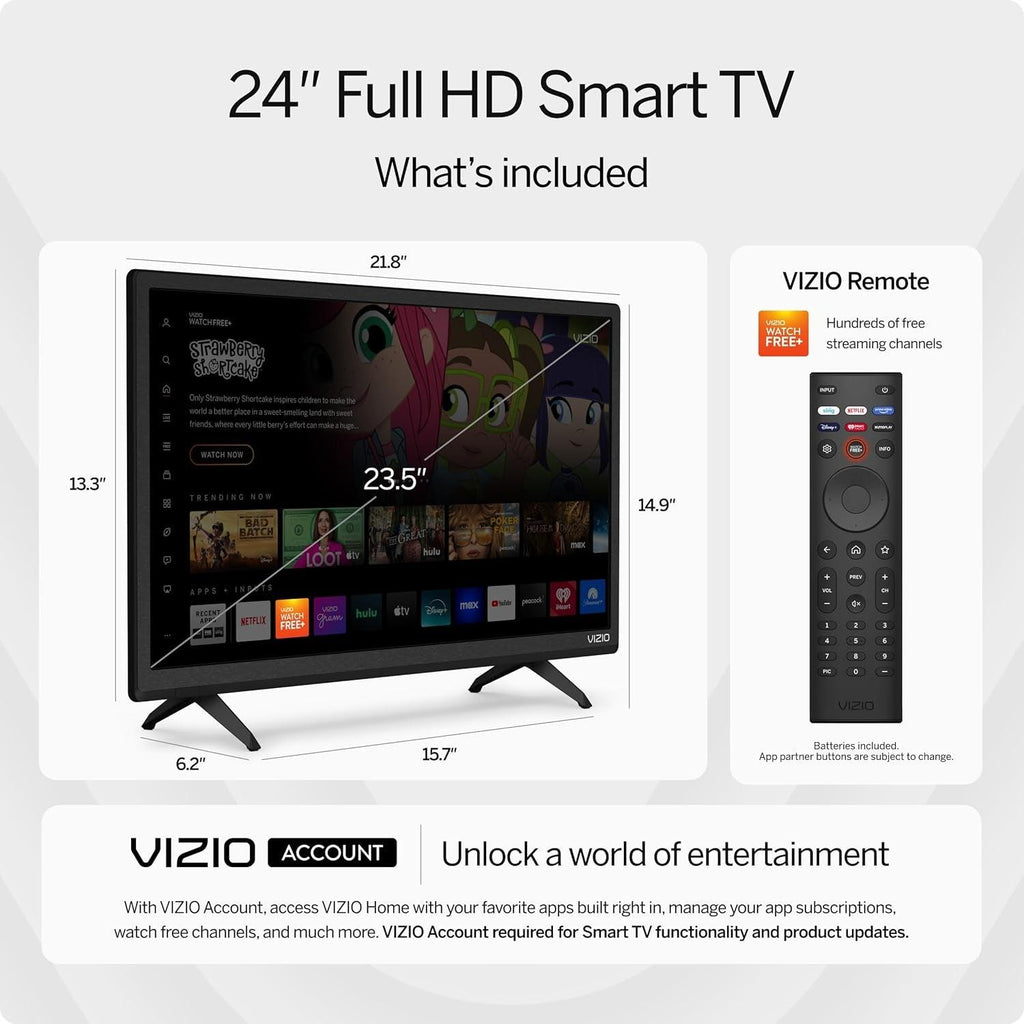 24" D - Series 1080P Smart TV - FMT store