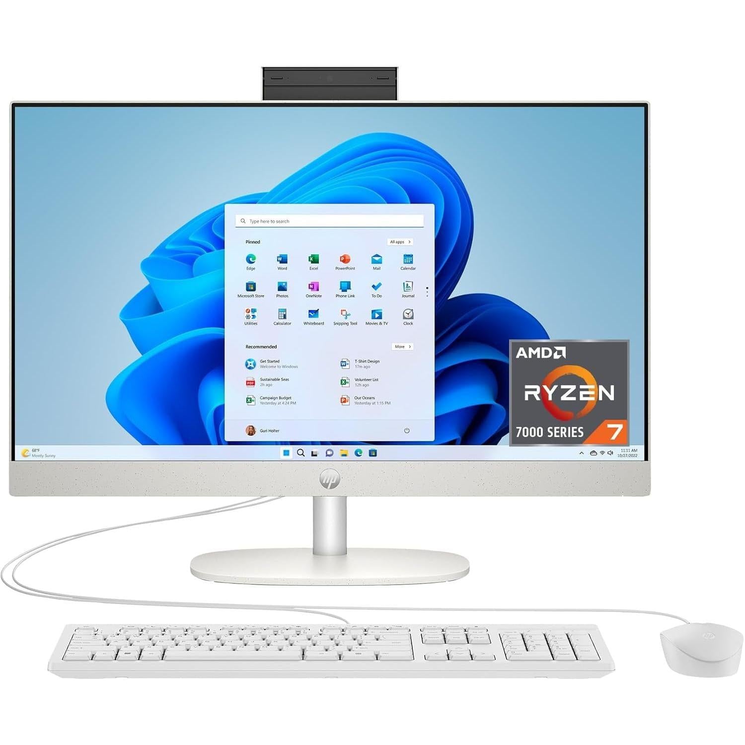 24" All - in - One Desktop PC - Ryzen 7 Performance - FMT store