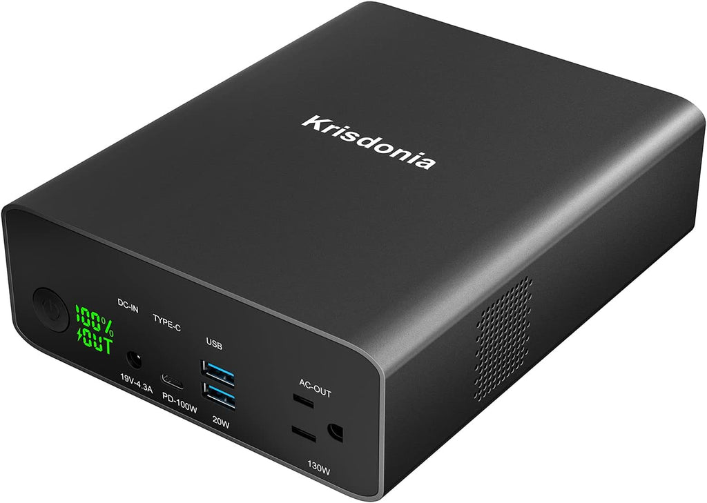 Ultimate Power Bank with 130W AC Outlet - 80000mAh Portable Laptop Charger for Fast Charging on the Go - FMT store