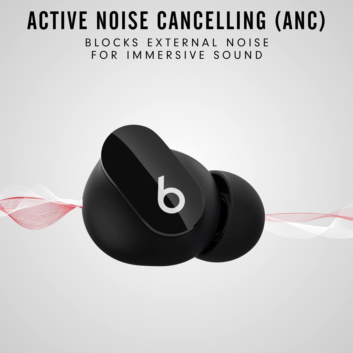 Experience Superior Sound with Beats Studio Buds - True Wireless Bluetooth Earbuds in Sleek Black - FMT store