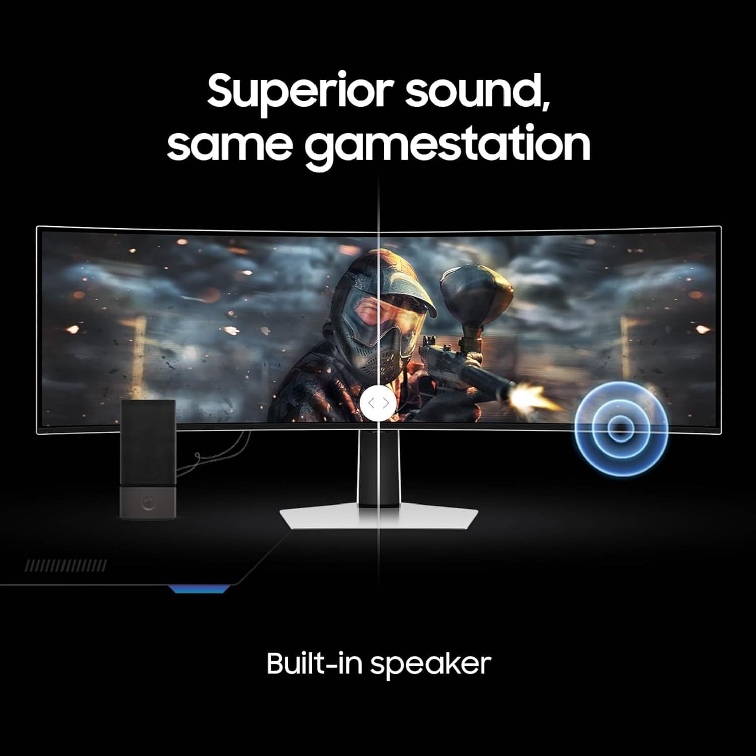 Odyssey G93SC QD-OLED 240Hz Curved Gaming Monitor, 49" DQHD, G-Sync Compatible - FMT store