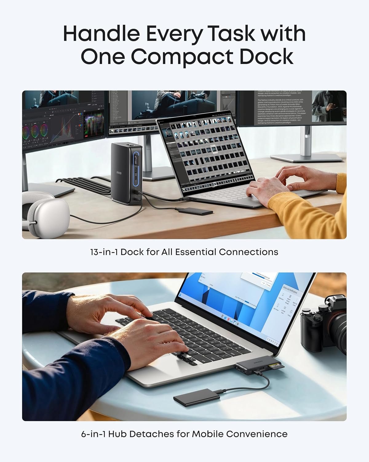 Ultimate 13 - in - USB - C Dock - Triple Monitor Power - FMT store