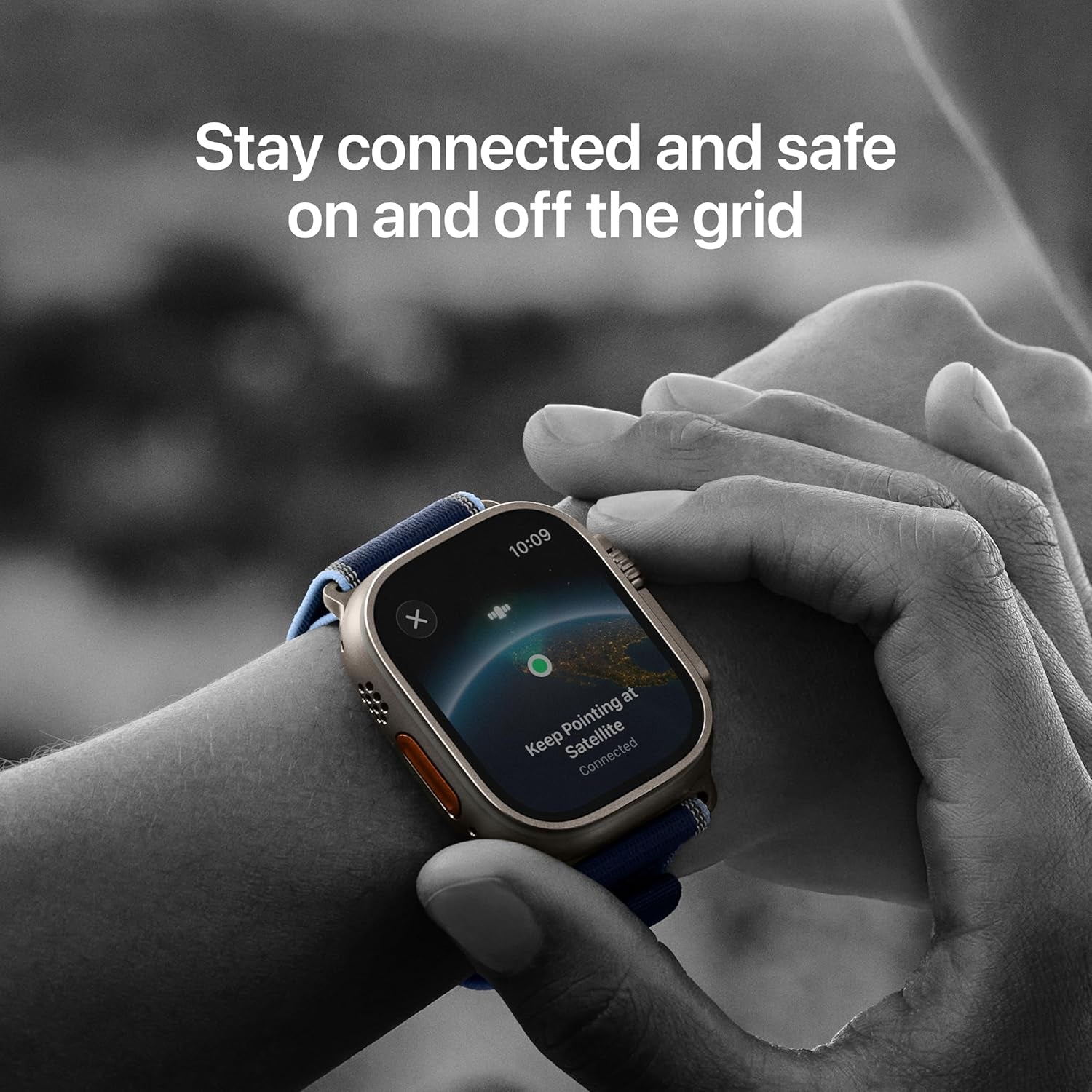Watch Ultra 3 [GPS + Cellular 49Mm] Running & Multisport Smartwatch W/Rugged Titanium Case W/Black Titanium Milanese Loop - L. Satellite Communications, Advanced Health & Fitness Tracking - FMT store