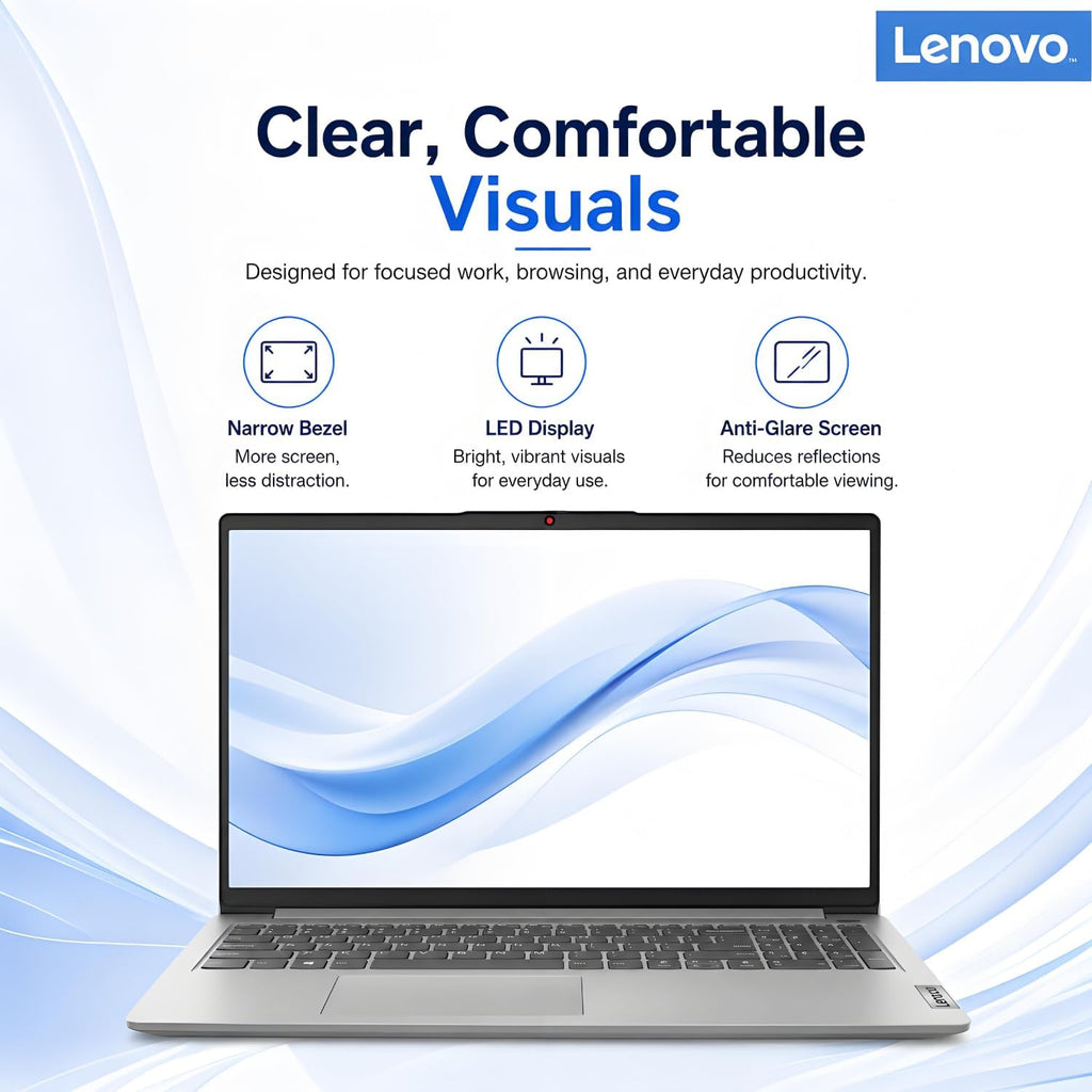 Lenovo Ideapad Laptop with Microsoft 365, 8GB RAM, 256GB SSD, Windows 11, Intel CPU - FMT store
