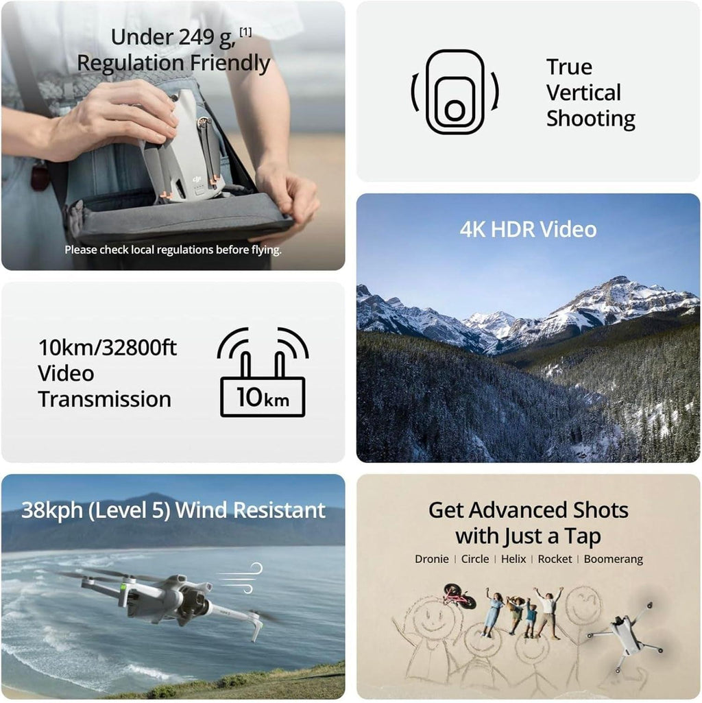 Mini 3 Fly More Combo - 4k Camera Drone - FMT store