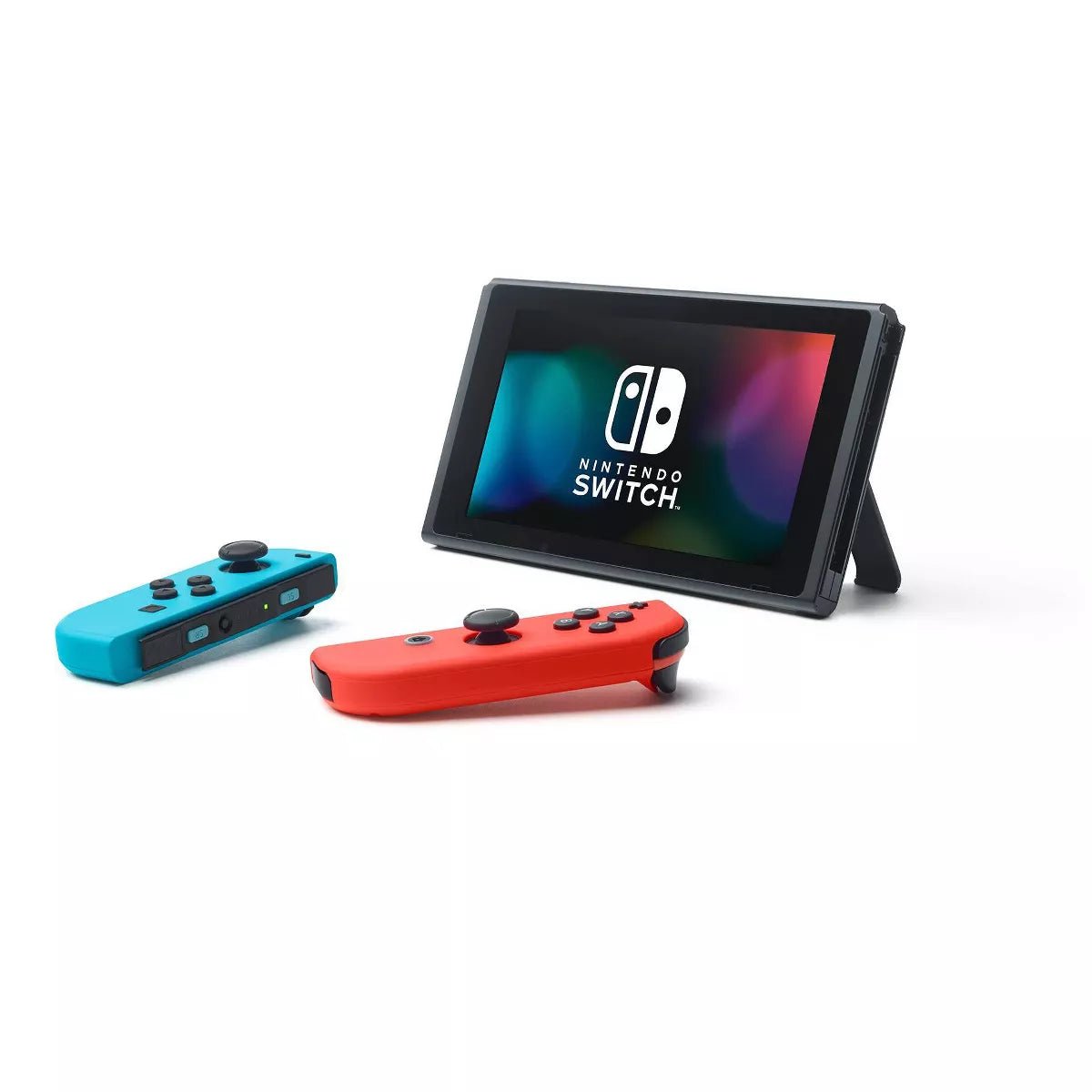 Nintendo Switch with Neon Blue and Neon Red Joy - Con - FMT store