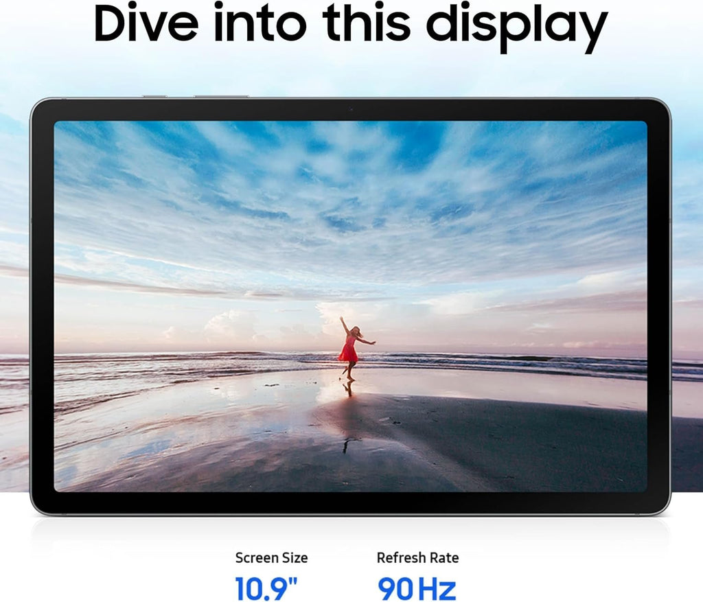 Galaxy Tab S10 Lite, 6GB RAM, 128GB, 2TB Expand, Long Battery Life, 10.9” LCD, S Pen for Note-Taking, Exynos 1380, Circle to Search, AI Tools, Gray - FMT store
