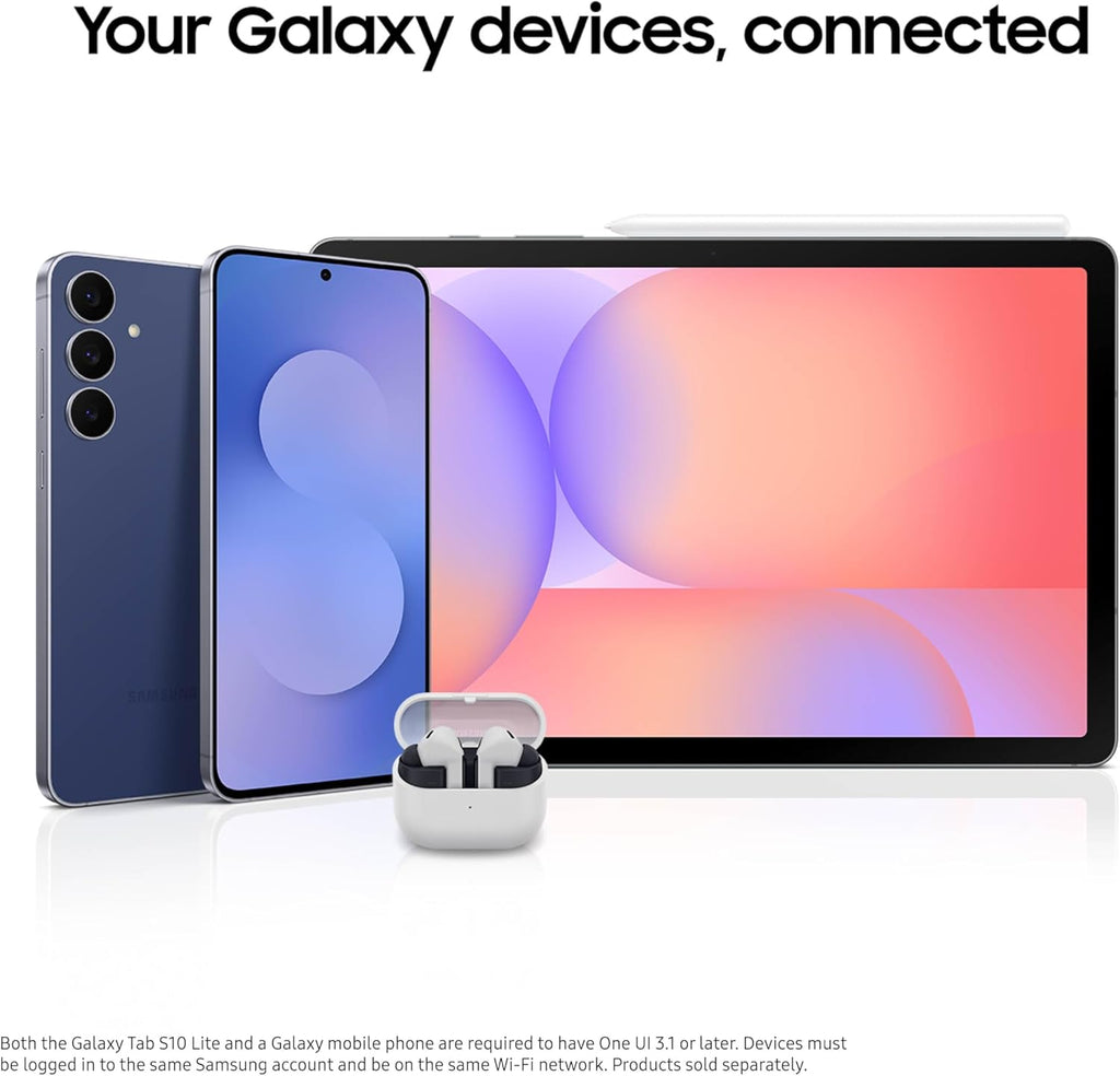 Galaxy Tab S10 Lite, 6GB RAM, 128GB, 2TB Expand, Long Battery Life, 10.9” LCD, S Pen for Note-Taking, Exynos 1380, Circle to Search, AI Tools, Gray - FMT store