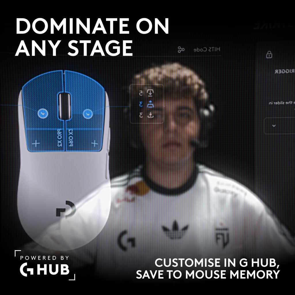 Unleash Your Gaming Potential with the Pro X2 Superstrike Lightspeed Wireless Gaming Mouse - FMT store