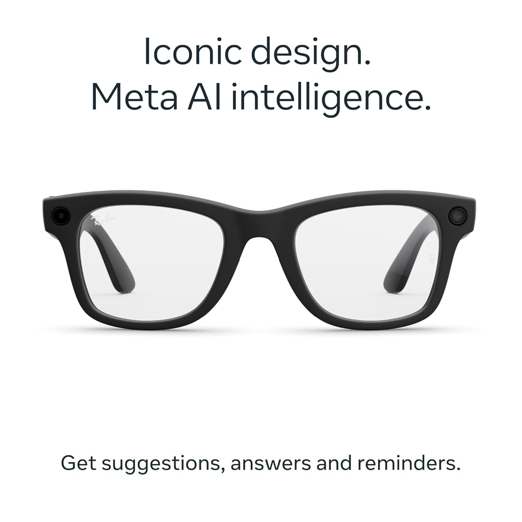 Ray-Ban Meta Wayfarer Smart AI Glasses (Gen 2) - Matte Black - FMT store