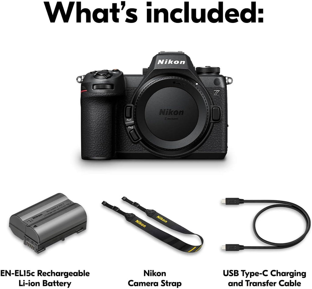 Z6 III, Black | Full-Frame Mirrorless Stills/Video Camera with 6K/60P Internal RAW Recording | USA Model - FMT store