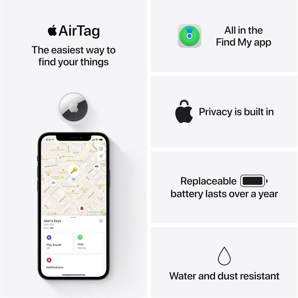 Apple AirTag 4 Pack - FMT store