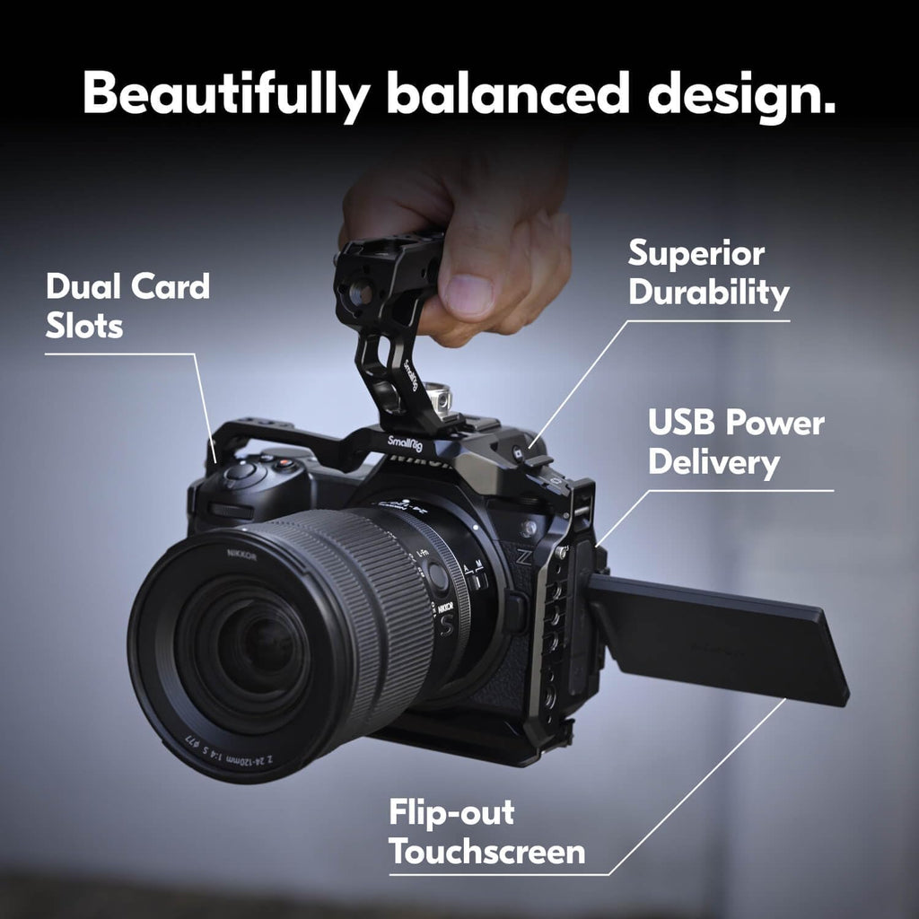 Z6 III, Black | Full-Frame Mirrorless Stills/Video Camera with 6K/60P Internal RAW Recording | USA Model - FMT store