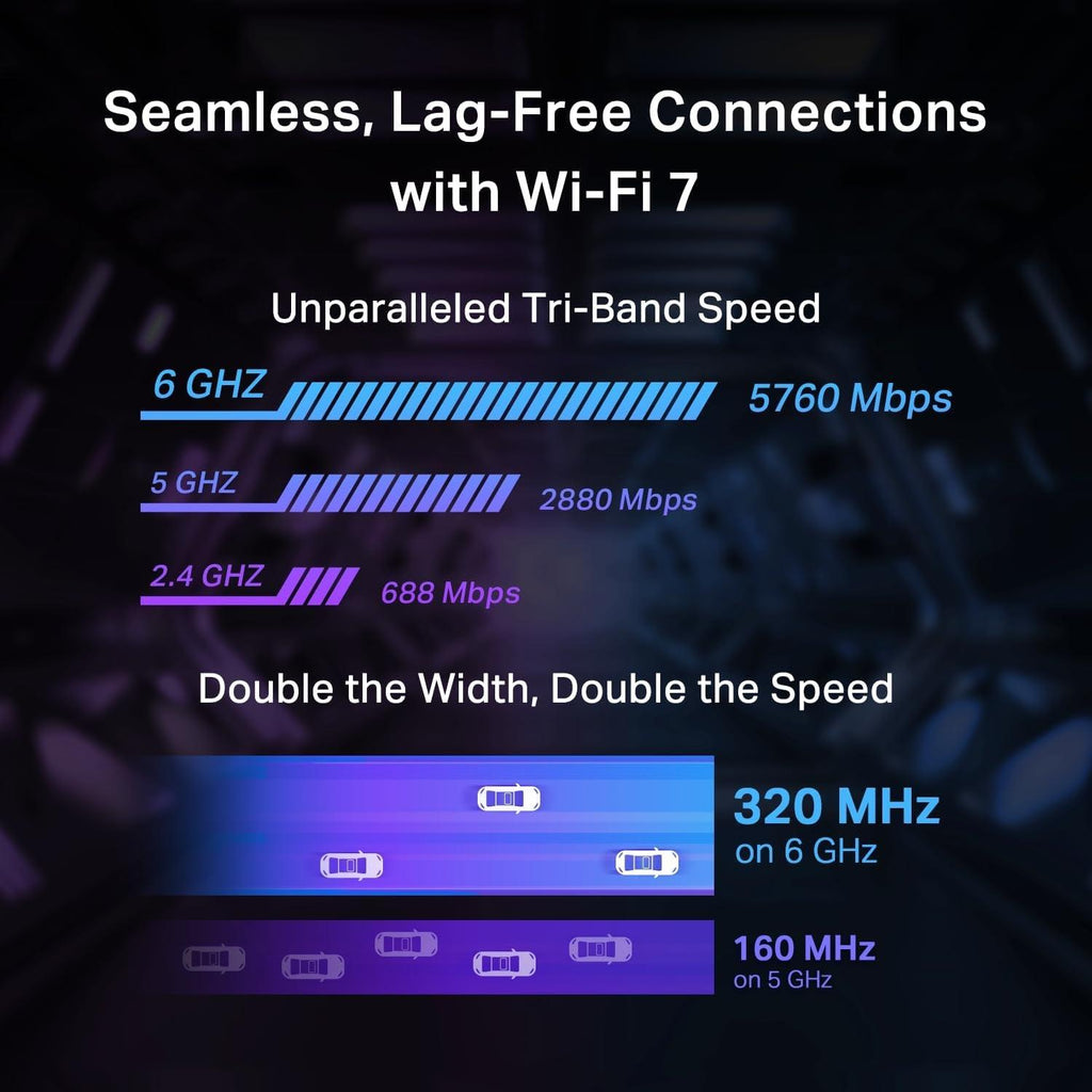 WiFi 7 PCle Adapter - Tri - Band + Bluetooth - FMT store