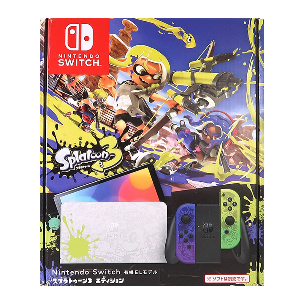 Switch – OLED Model Splatoon 3 Special Edition (Japan Stock) - FMT store