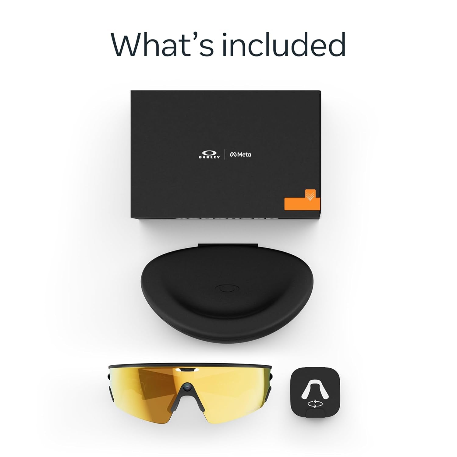 Meta Oakley Vanguard, Black | Smart AI Glasses - Camera, Audio, Video Recording - FMT store
