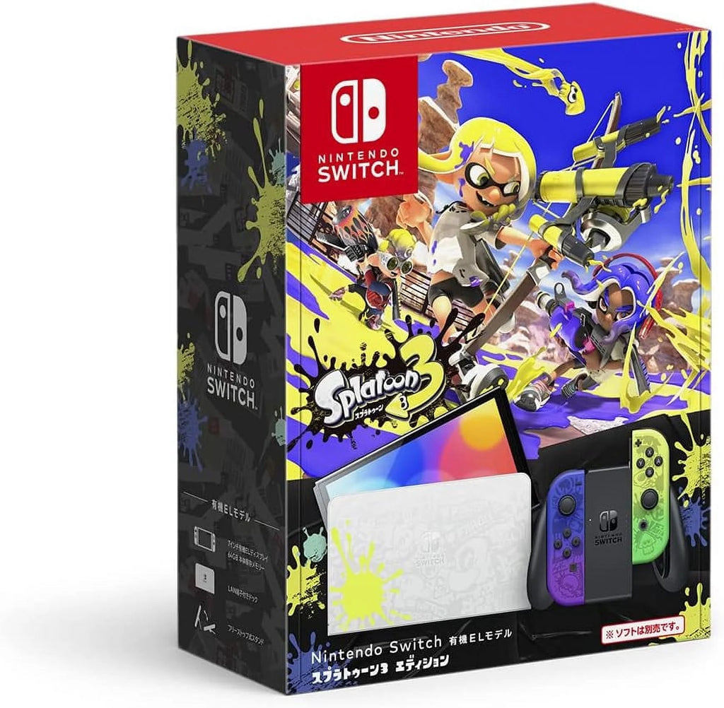 Switch – OLED Model Splatoon 3 Special Edition (Japan Stock) - FMT store