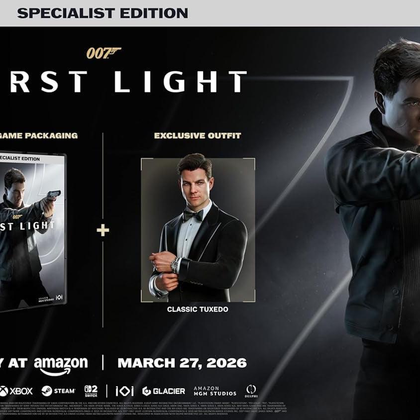 007 First Light - Specialist Edition - Nintendo Switch 2 - FMT store