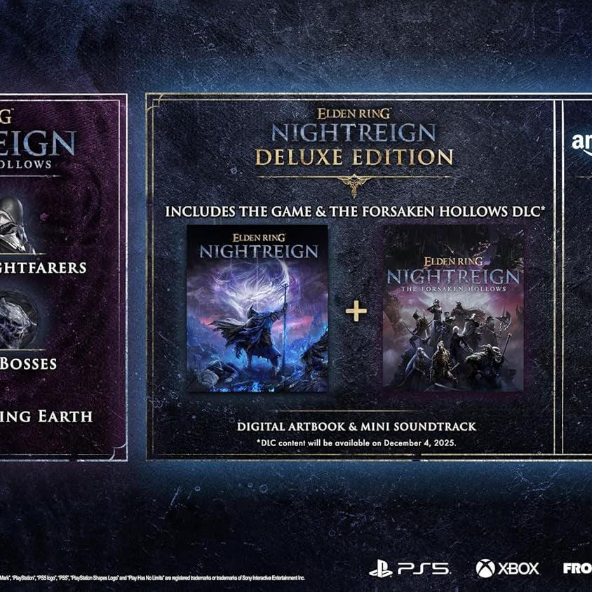 ELDEN RING NIGHTREIGN PS5 Exclusive Deluxe Edition - FMT store