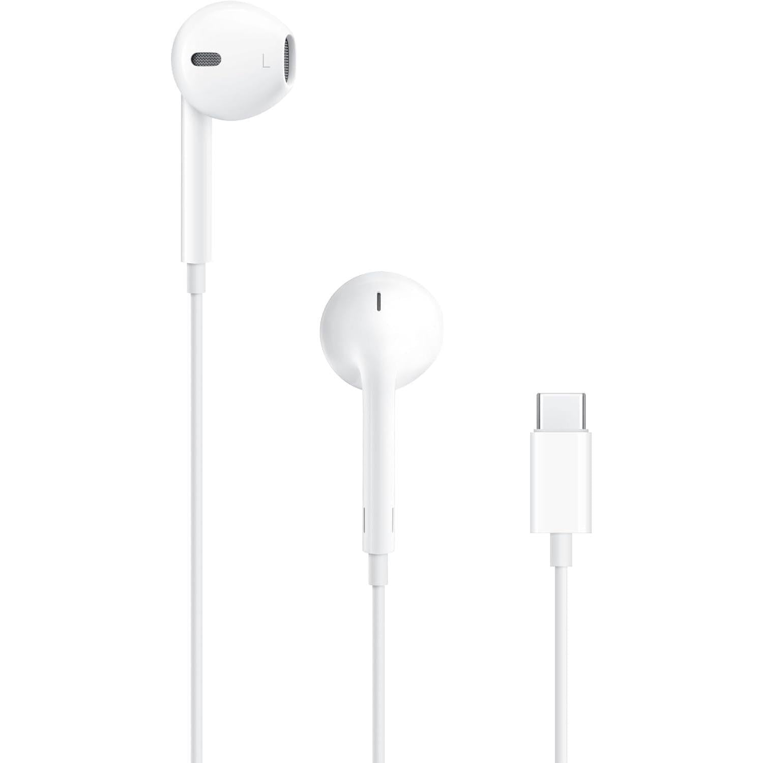 Earpods Headphones with USB - C Plug, Wired Ear Buds with Built - In Remote to Control Music, Phone Calls, and Volume - FMT store