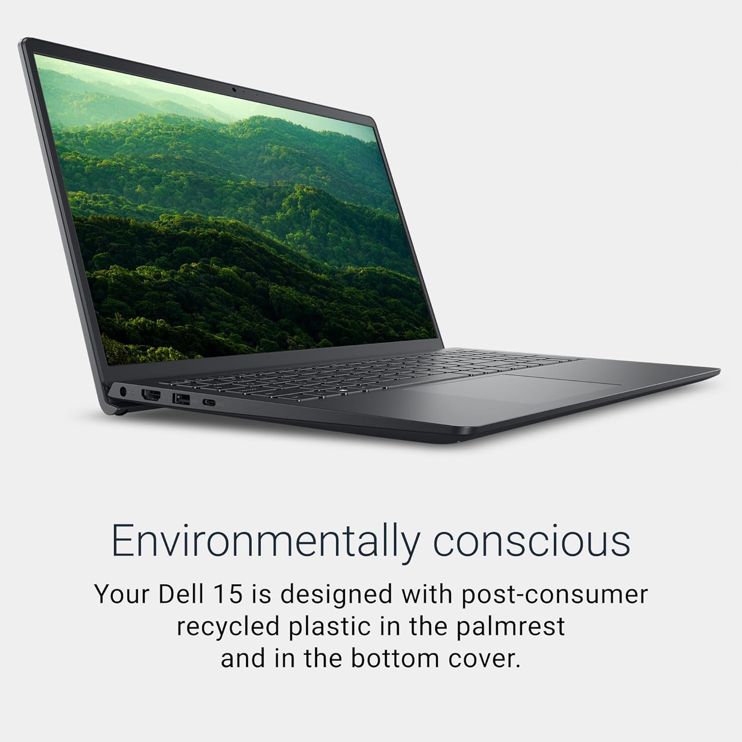 15.6" FHD 120Hz Laptop, Intel Core 3 100U, 8GB RAM, 512GB SSD, Windows 11, Onsite Service - Carbon Black - FMT store
