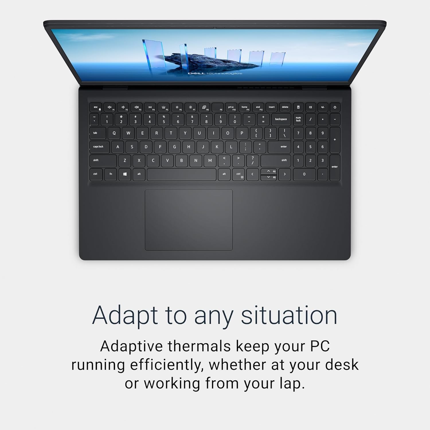 15.6" FHD 120Hz Laptop, Intel Core 3 100U, 8GB RAM, 512GB SSD, Windows 11, Onsite Service - Carbon Black - FMT store