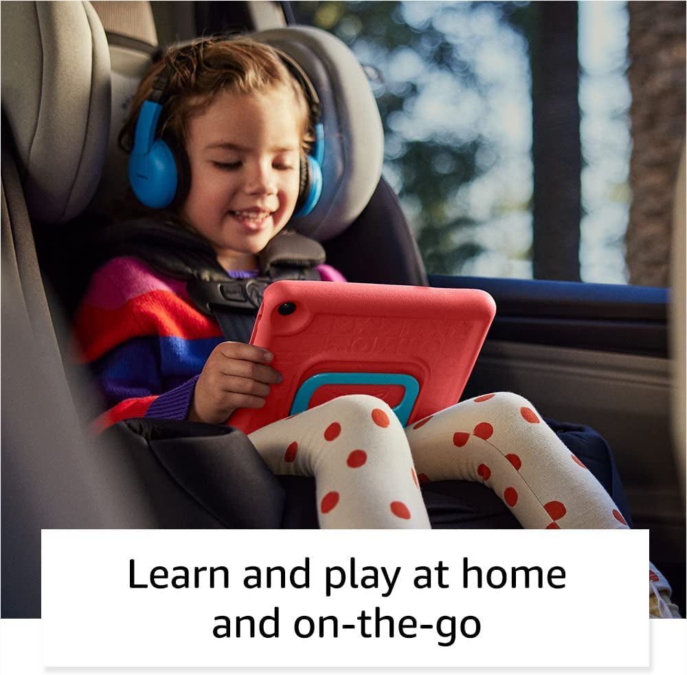 Fire 7 Kids Tablet, Ages 3-7. Top-Selling 7" Kids Tablet on . Includes Ad-Free and Exclusive Content, Easy Parental Controls, 10-Hr Battery, 16 GB, Blue - FMT store